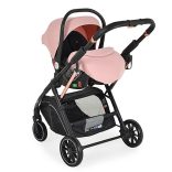 BINGO babakocsi  SZETT újszülött kortól 22kg-ig 2in1 sport+váz+hordozó PINK