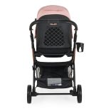 BINGO babakocsi 22kg-ig, sport vázzal, összecsukható 2 irányban PINK