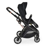 BINGO babakocsi 22kg-ig, sport vázzal, összecsukható 2 irányban ANTRACIT