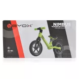 NIMBUS futóbicikli 12es fújható, világító kerekekkel PIROS