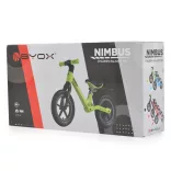 NIMBUS futóbicikli 12es fújható, világító kerekekkel KÉK