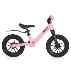   NIMBUS futóbicikli 12es fújható, világító kerekekkel PINK
