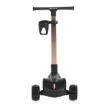 AERO roller, összecsukható, 50kg-ig, 3 kerekű, arany váz FEKETE