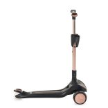 AERO roller, összecsukható, 50kg-ig, 3 kerekű, arany váz FEKETE