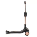 AERO roller, összecsukható, 50kg-ig, 3 kerekű, arany váz FEKETE