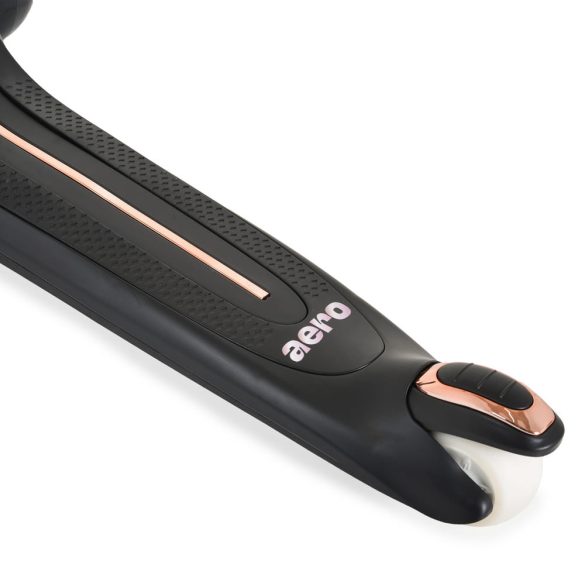 AERO roller, összecsukható, 50kg-ig, 3 kerekű, arany váz FEKETE