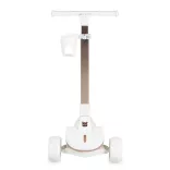 AERO roller, összecsukható, 50kg-ig, 3 kerekű, arany váz FEHÉR