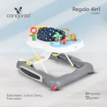 REGALO bébikomp hintázós, járássegítő, ugráló zenével 4in1