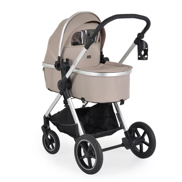 ALINA 2IN1 babakocsi SZETT átalakítható babakocsi+autós hordozó BÉZS/SEED PEARL