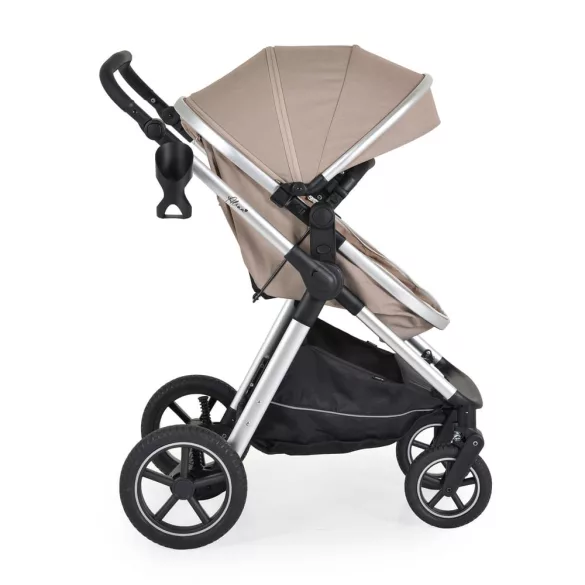 ALINA 2IN1 babakocsi SZETT átalakítható babakocsi+autós hordozó BÉZS/SEED PEARL