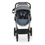 ALINA 2IN1 babakocsi SZETT átalakítható babakocsi+autós hordozó TITANIUM SZÜRKE