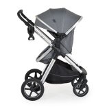 ALINA 2IN1 babakocsi SZETT átalakítható babakocsi+autós hordozó TITANIUM SZÜRKE