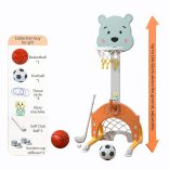 MONI kosárpalánk sport játékszett macis