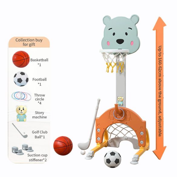 MONI kosárpalánk sport játékszett macis