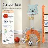 MONI kosárpalánk sport játékszett macis