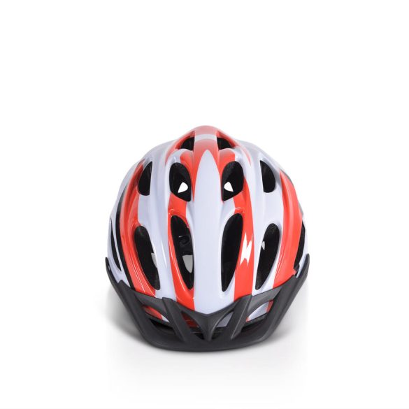 BICIKLIS sisak szellőzővel 58-61cm L méret PIROS