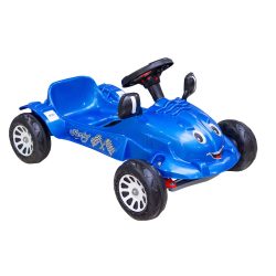 Pilsan Herby ÚJ pedálos autó, gokart METÁL KÉK