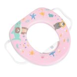 WIGGLE wc szűkítő kapaszkodóval mintás PINK