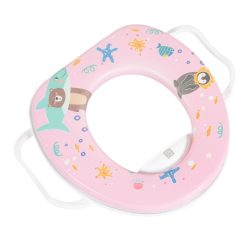 WIGGLE wc szűkítő kapaszkodóval mintás PINK