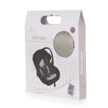 AIRLUXE autós hordozó párna, izzadásgátlós 40-87cm SZÜRKE