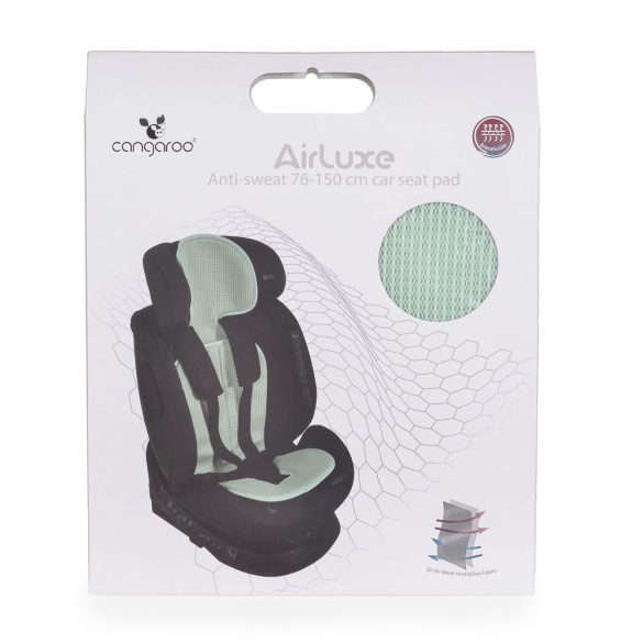 AIRLUXE autósülés párna izzadásgátlós 76-150cm MENTA
