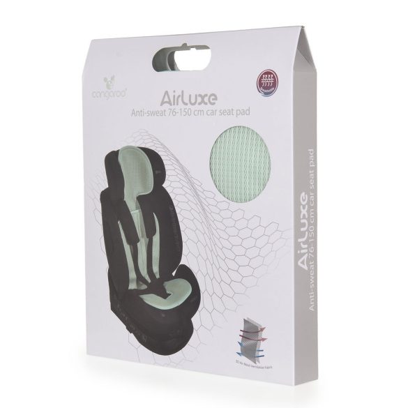 AIRLUXE autósülés párna izzadásgátlós 76-150cm MENTA