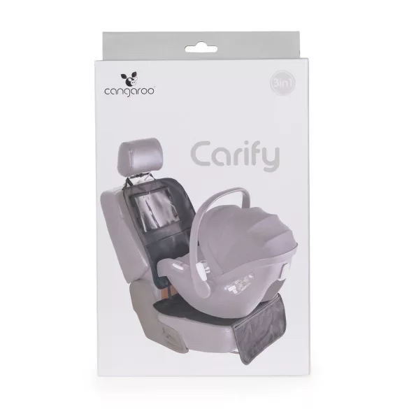 CARIFY ülésvédő 3in1 FEKETE
