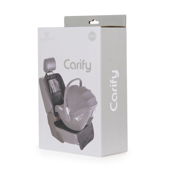 CARIFY ülésvédő 3in1 FEKETE