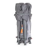 PLAYBOX utazó járóka 6szögletű SZÜRKE