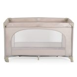 UNO utazóágy1 szintes zippes kibújóval BÉZS