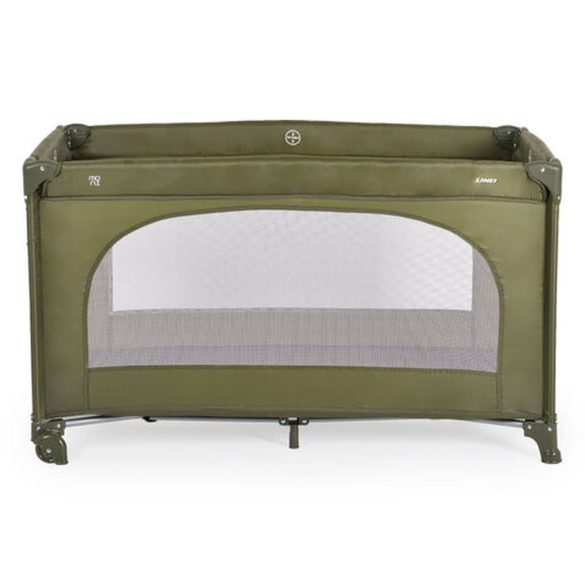 UNO utazóágy 1 szintes zippes kibújóval ZÖLD 