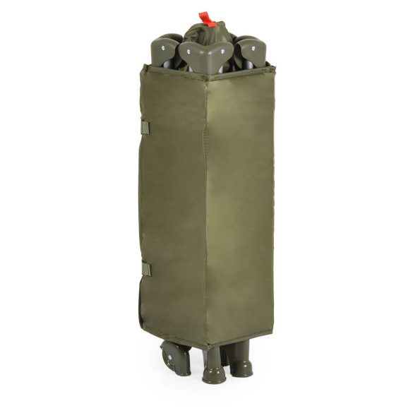 UNO utazóágy 1 szintes zippes kibújóval ZÖLD 