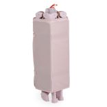 UNO utazóágy 1 szintes zippes kibújóval PINK 