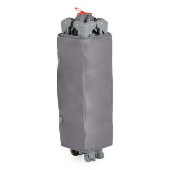 UNO utazóágy1 szintes zippes kibújóval SZÜRKE