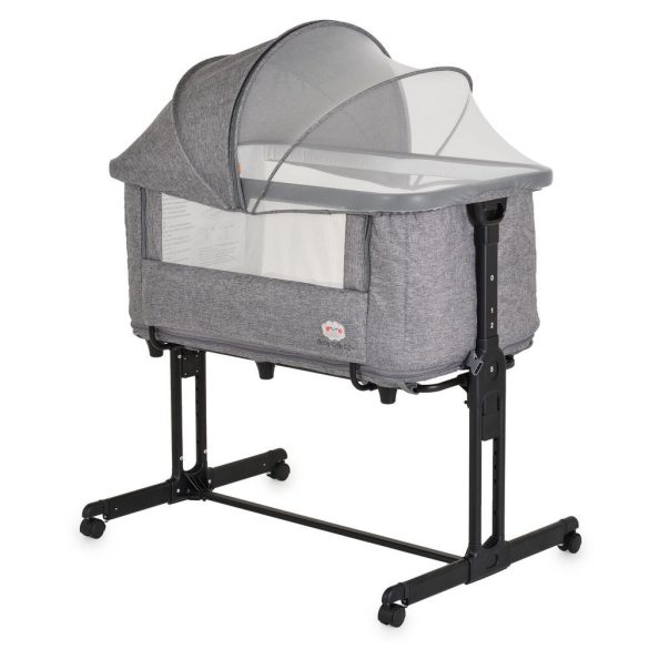 BSB001 babaöböl 2 szintes, szúnyoghálóval SZÜRKE