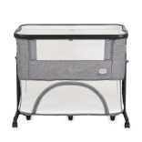 BSB001 babaöböl 2 szintes, szúnyoghálóval SZÜRKE