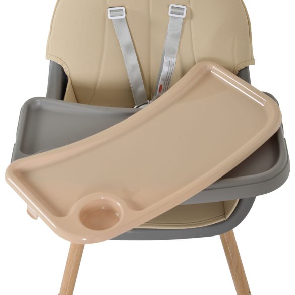 BISCOTTI etetőszék 2in1 BÉZS