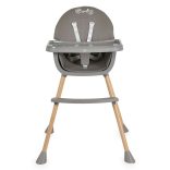 BISCOTTI etetőszék 2in1 SZÜRKE