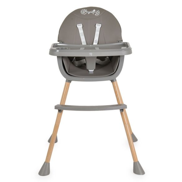 BISCOTTI etetőszék 2in1 SZÜRKE