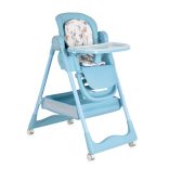 SURPRISE etetőszék szilikon tányérral, előkével VKÉK