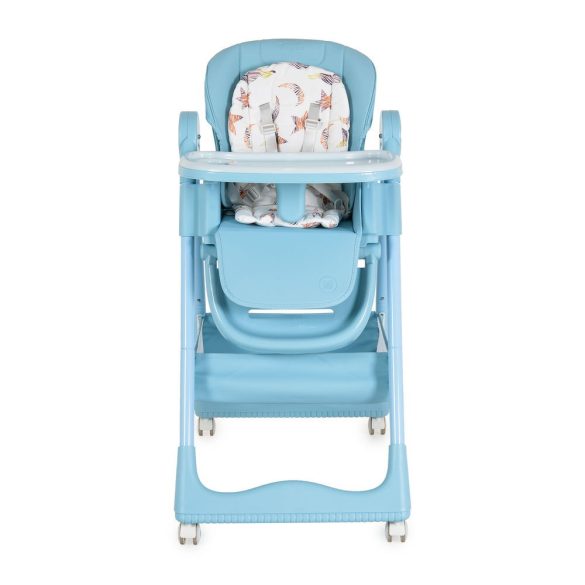 SURPRISE etetőszék szilikon tányérral, előkével VKÉK