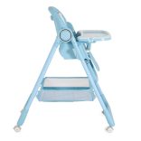 SURPRISE etetőszék szilikon tányérral, előkével VKÉK