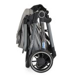 GISELLE átalakítható babakocsi és autós hordozó 40-87cm 2in1 SZÜRKE