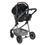 GISELLE  babakocsihoz autós hordozó szürke