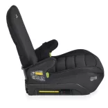 GALAXY ülésmagasító háttámlával 125-150cm, ISOFIX FEKETE