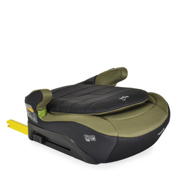 GALAXY ülésmagasító háttámlával 125-150cm, ISOFIX ZÖLD