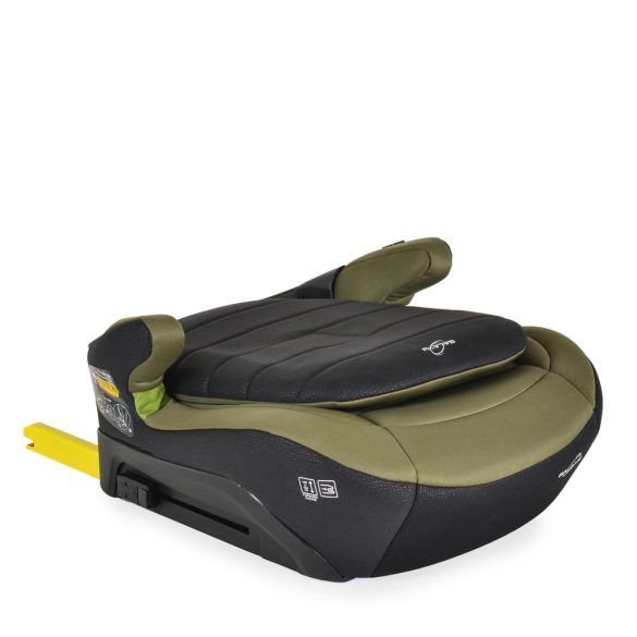 GALAXY ülésmagasító háttámlával 125-150cm, ISOFIX ZÖLD