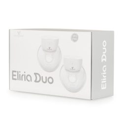   ELIRIA kéz nélküli mellszívó pulóver alá DUO, 2 tartályos FEHÉR