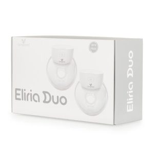 ELIRIA kéz nélküli mellszívó pulóver alá DUO, 2 tartályos FEHÉR