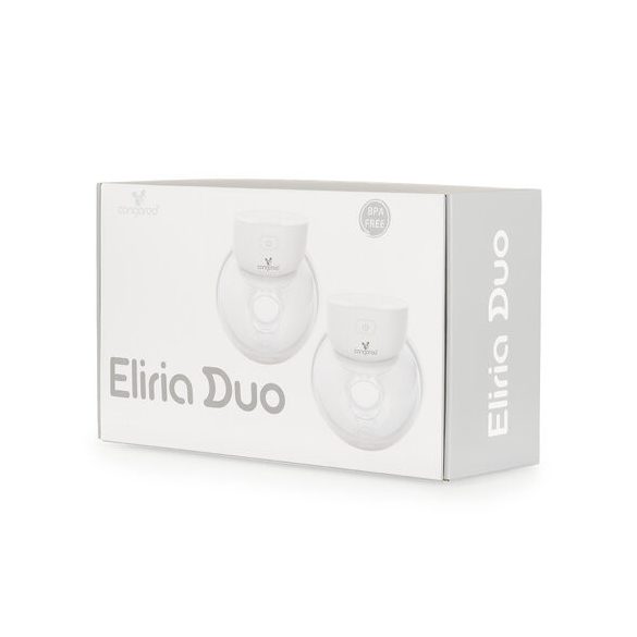ELIRIA kéz nélküli mellszívó pulóver alá DUO, 2 tartályos FEHÉR